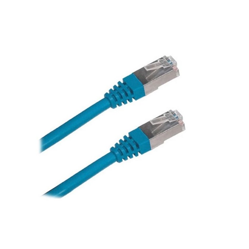 XtendLan patch kabel Cat6A, SFTP, LS0H - 2m, modrý