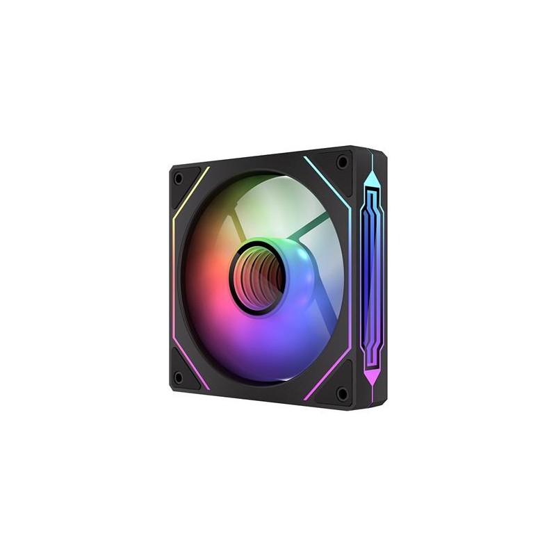 Krux ventilátor Corvus 120 Reverse ARGB / 120 mm ARGB fan / infinity mirror efekt