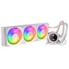 Krux vodní chladič CPU HydroGlance 360 ARGB LCD White / 3x120mm ARGB / PWM / display / AMD i Intel / bílý