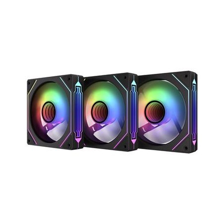 Krux ventilátor Corvus 120 ARGB KIT / 3x120 mm ARGB fan / infinity mirror efekt
