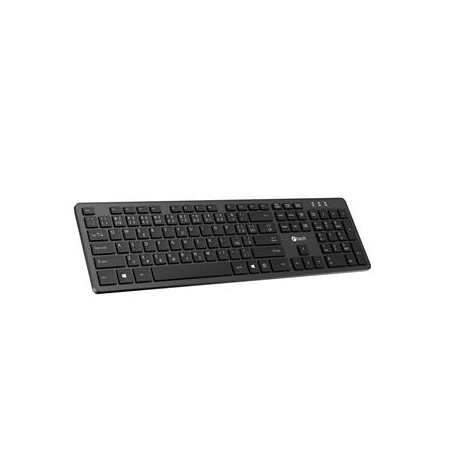 C-TECH Klávesnice KB-115, bezdrátová 2.4Ghz, slim, CZ/SK