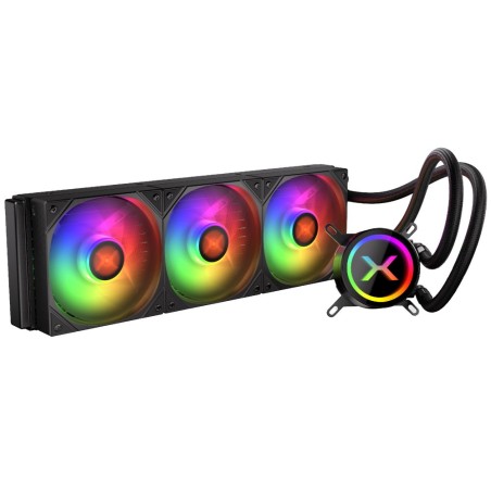 Krux vodní chladič CPU HydroX 360 ARGB / 3x120mm ARGB / PWM / AMD i Intel