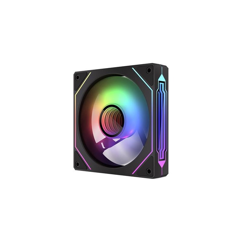 Krux ventilátor Corvus 120 ARGB / 120 mm ARGB fan / infinity mirror efekt