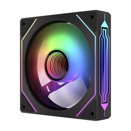 Krux ventilátor Corvus 120 ARGB / 120 mm ARGB fan / infinity mirror efekt