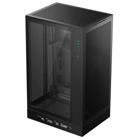 DEEPCOOL Case CH270 PLUS, mATX, Průhledná bočnice, černá