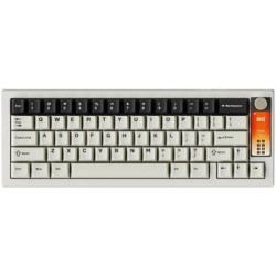 Krux mechanická klávesnice Drox / bezdrátová / Krux Violet sw./ ARGB / 2,4Ghz / BT / USB / display