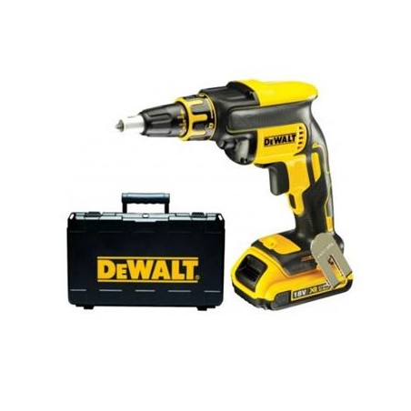 Dewalt Aku šroubovák do sádrokartonu DeWALT DCF620D2, 18V XR, 2xaku 2,0 Ah