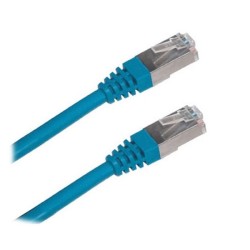 XtendLan patch kabel Cat6A, SFTP, LS0H - 1m, modrý