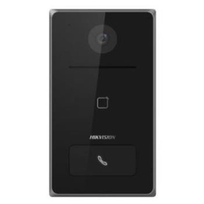 Hikvision IP dveřní interkom, 2MPx kamera, čtečka karet