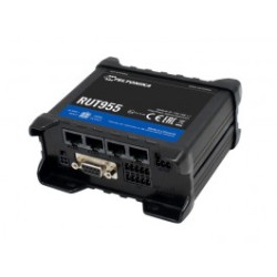 Teltonika 150Mbps LTE router, 2xSIM, WiFi, 3xLAN + 1xLAN/WAN 100Mbps, GPS, USB, RS232, IO