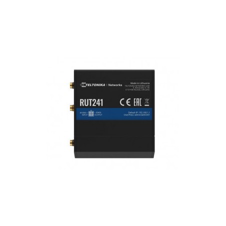 Teltonika 150Mbps kompaktní LTE router, 1x SIM, WiFi, 1x LAN, 1x LAN/WAN, I/O RUT241