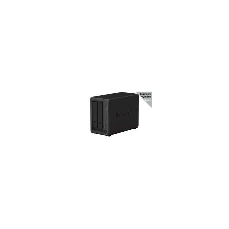NAS Synology DS723+ 2xSATA server, 2x Gb LAN