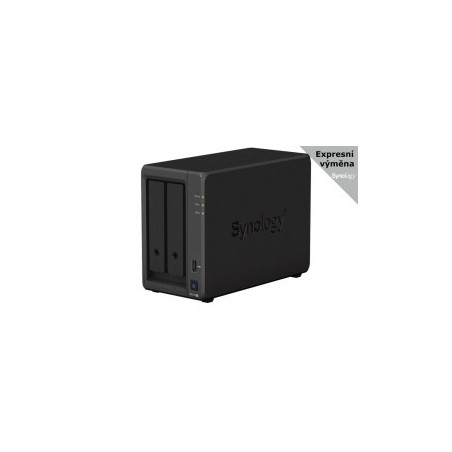 NAS Synology DS723+ 2xSATA server, 2x Gb LAN