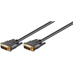 PremiumCord DVI-I propojovací kabel,dual-link,DVI(24+5),MM, 2m
