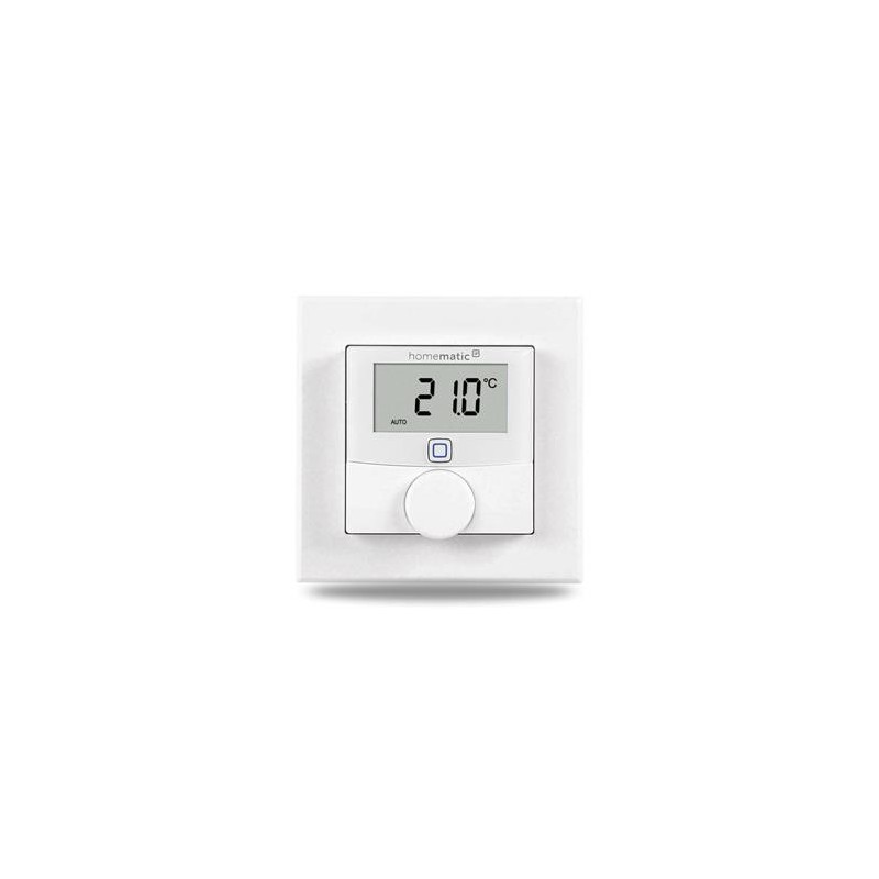 Homematic IP Nástěnný termostat se senzorem vlhkosti a spínaným výstupem 230V – zápustná montáž - HmIP-BWTH