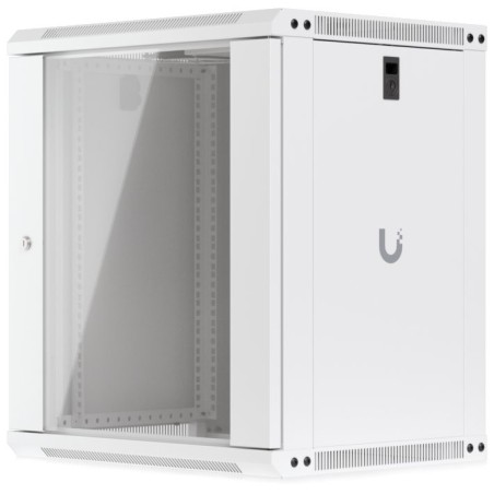 Ubiquiti UniFi 12U Rack Cabinet Wall 450 Glass - Nástěnný rozvaděč, výška 12U, ventilátory, prosklené dveře