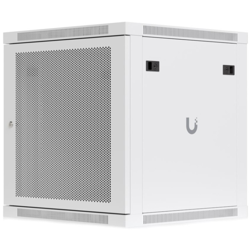 Ubiquiti UniFi 12U Rack Cabinet Wall 600 Perforated - Nástěnný rozvaděč, výška 12U, ventilátory, perforované dveře