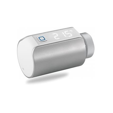 Homematic IP Termostatická hlavice Evo, stříbrná - HmIP-eTRV-E-S