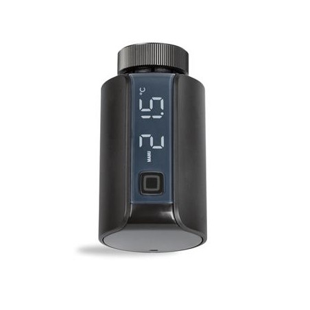 Homematic IP Termostatická hlavice Evo, antracit - HmIP-eTRV-E-A