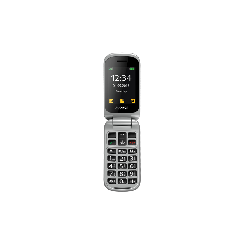 ALIGATOR V650 Senior černo-stříbrný+st.nab