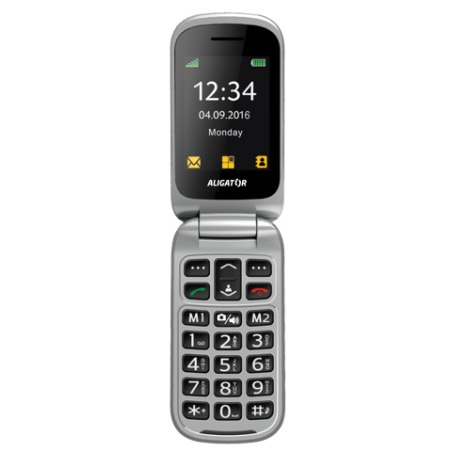 ALIGATOR V650 Senior černo-stříbrný+st.nab