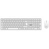 MSI set klávesnice s myší FORGE K210 Wireless Combo White/ bezdrátový/ bílostříbrný/ dobíjecí/ USB/ CZ+SK layout