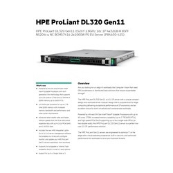 HPE PL DL320g11 6526Y (2.8/16C) 4x32G (p64706) 8SFF NS204(2x480G) 2x1000W 2p10GT 7F Smart Choice