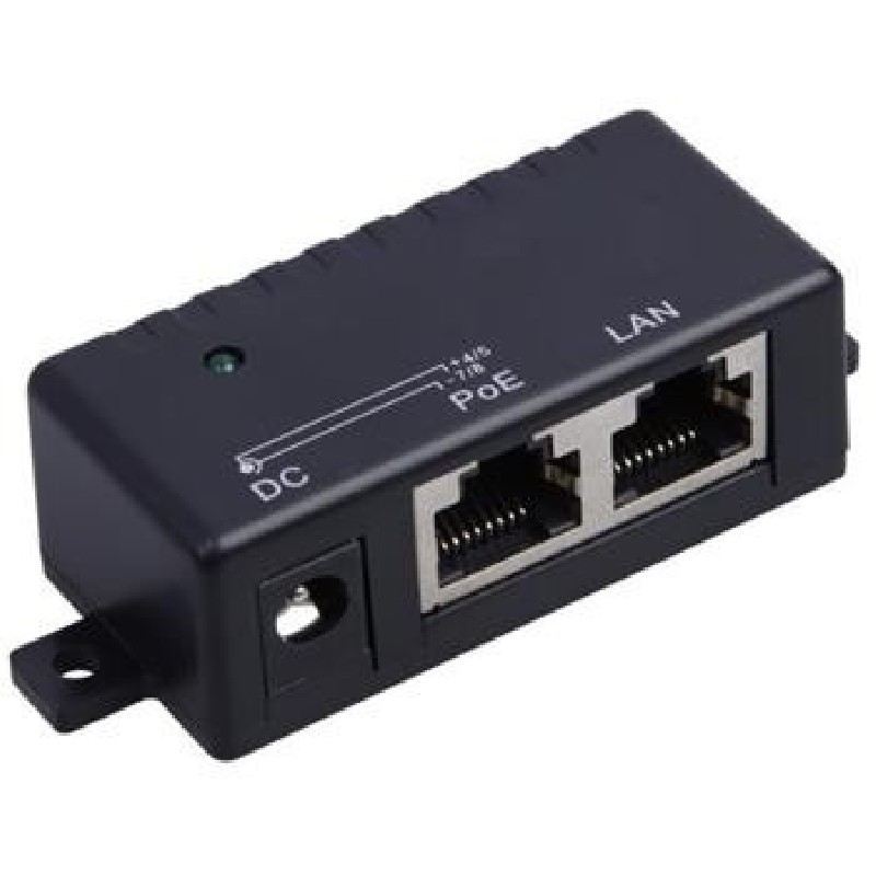 Pasivní napájení Gigabit POE - LED dioda (WRAP, RouterBOARD)
