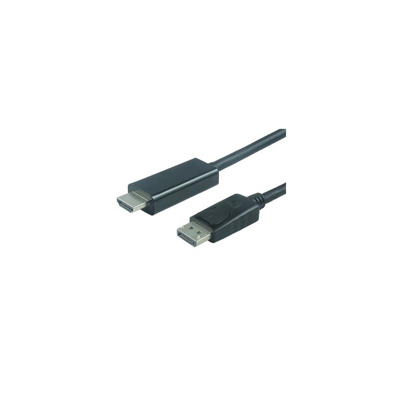 PremiumCord DisplayPort na HDMI kabel 5m M/M