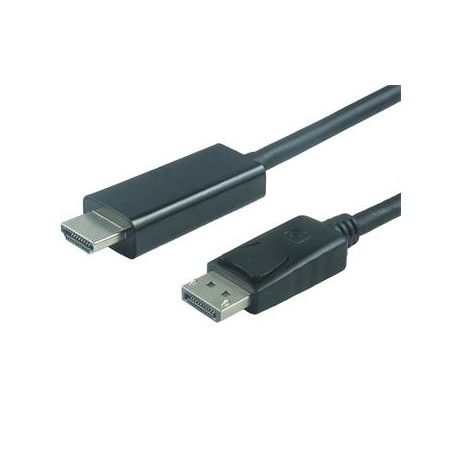 PremiumCord DisplayPort na HDMI kabel 5m M/M