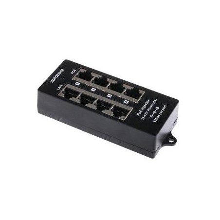 MaxLink pasivní POE panel, 4 porty POEBOX4
