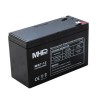 MHPower MS7-12 olověný akumulátor AGM 12V/7Ah, Faston F2 - 6,3mm