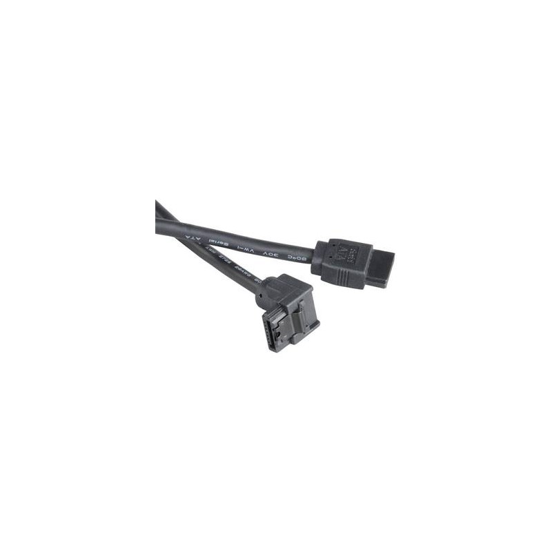 OPRAVENÉ - AKASA kabel SATA 3.0 cable 50 cm černý