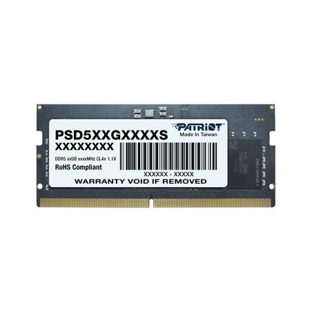 PATRIOT Signature Line 12GB DDR5 5600MT/s / SO-DIMM / CL46 / 1,1V
