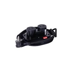 Legrand - Incara™ Electr'On - Přenosná zásuvka 2x2P+T, černá bez rámečku, kabel 2m
