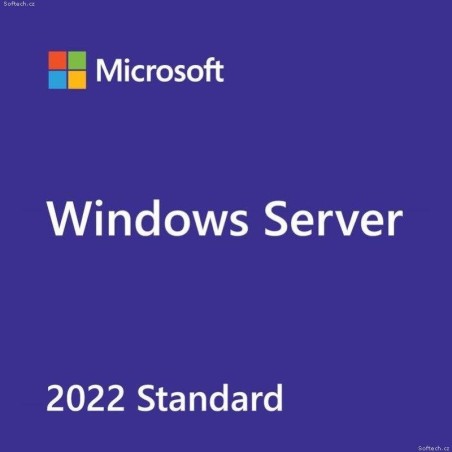 Microsoft OEM Windows Server Standard 2022 Czech 64Bit 1pk DSP OEI DVD 16 Core