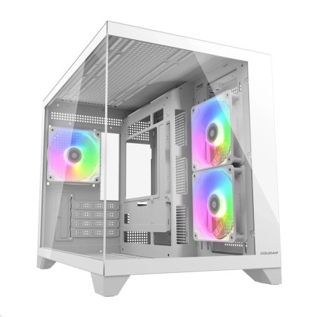 COUGAR PC skříň FV150 RGB White Mini tower