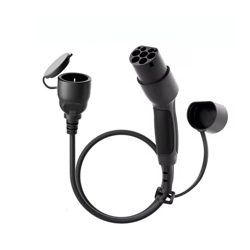 Akyga AK-SC-E28 adaptér Type2 pro elektromobily, 1-fázová 16A, samec