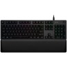 Logitech G513 CARBON LIGHTSYNC RGB Mechanical Gaming Keyboard, GX Brown-CARBON CZE-SKY INT'L-USB-INTNL-TACTILE