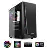 1stCOOL RAINBOW 3 EVO, skrinka ATX, 2x ARGB LED fan, USB3.0, čierna