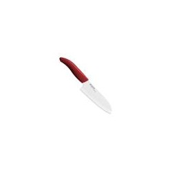 Kyocera keramický nůž, Gen Series, Nůž santoku, 14 cm, červený, FK-140 WH-RD