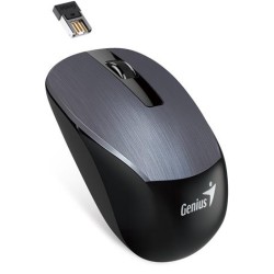 POŠKOZENÝ OBAL - GENIUS NX-7015/ 1600 dpi/ Blue-Eye senzor/ bezdrátová/ kovově šedá