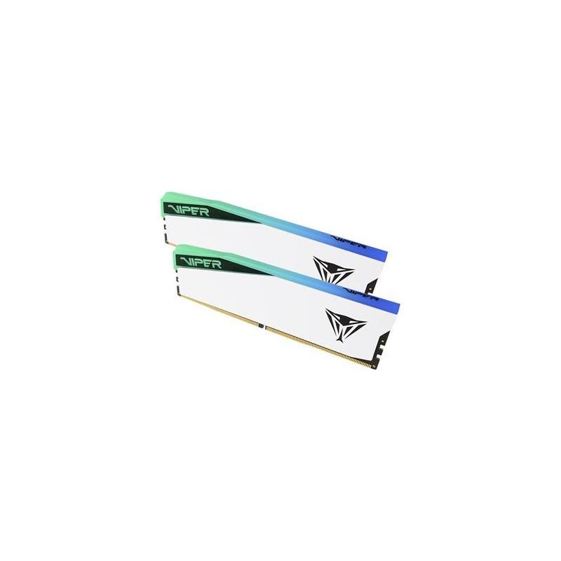 Patriot Viper Elite 5/DDR5/32GB/6200MHz/CL42/2x16GB/RGB/White