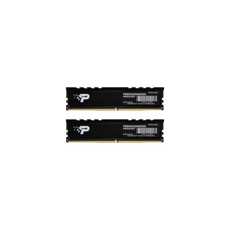 PATRIOT Signature Premium 32GB DDR5 5600MT/s / DIMM / CL46 / 1,1V / Kit 2x 16GB