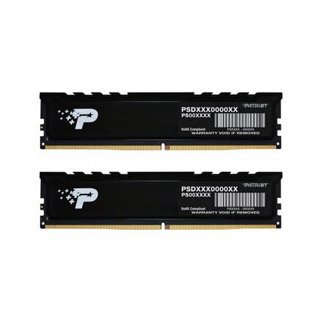PATRIOT Signature Premium 32GB DDR5 5600MT/s / DIMM / CL46 / 1,1V / Kit 2x 16GB
