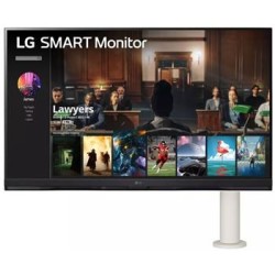 LG monitor 32SQ780S-W / VA / 31,5" / 4K 3840x2160 / 16:9 / 250cdm / 5ms / HDMI / USB-C//repro 5Wx2 /pivot/ výškově… 32SQ780SWAEU