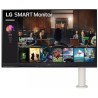 LG monitor 32SQ780S-W / VA / 31,5" / 4K 3840x2160 / 16:9 / 250cdm / 5ms / HDMI / USB-C//repro 5Wx2 /pivot/ výškově… 32SQ780SWAEU