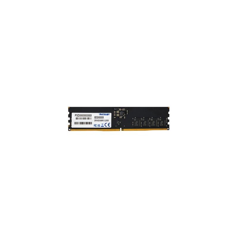 PATRIOT Signature 32GB DDR5 6400MT/s / CUDIMM / CL52 / 1,1V /