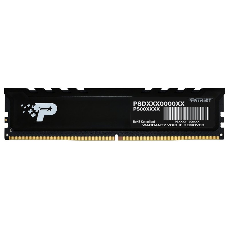 PATRIOT Signature Premium 16GB DDR5 6400MT/s / CUDIMM / CL52 / 1,1V /