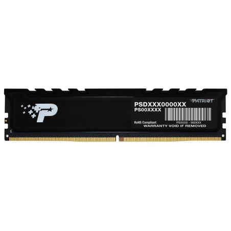 PATRIOT Signature Premium 16GB DDR5 6400MT/s / CUDIMM / CL52 / 1,1V /